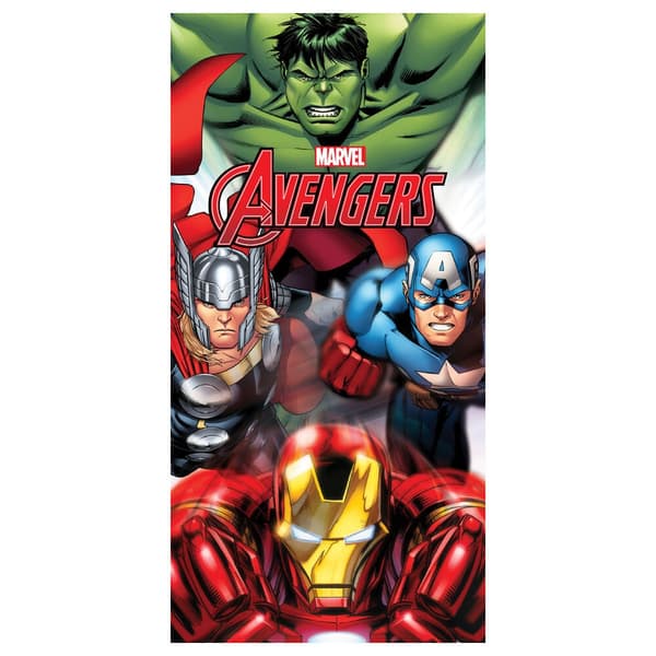 Marvel Avengers Mikrofiber Badehåndklæde 70x140 cm