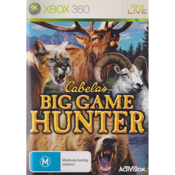 Cabelas Big Game Hunter Xbox 360 (Käytetty)