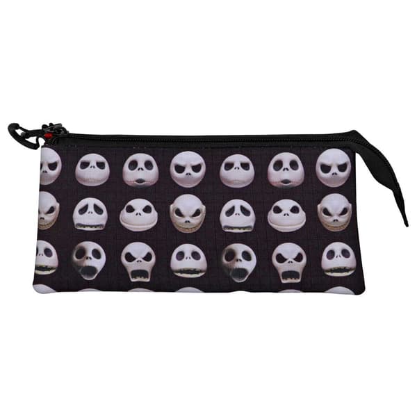 Disney Nightmare Before Christmas Jacks triple pencil case