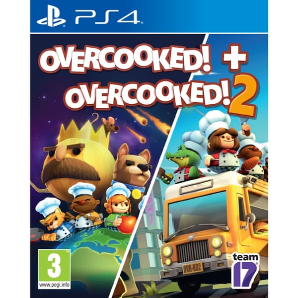 Overcooked + Overcooked 2 Double Pack Playstation 4