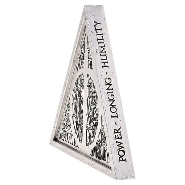 Harry Potter Deathly Hallows plaque