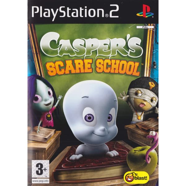 Caspers Scare School Playstation 2 PS2 (Begagnad)