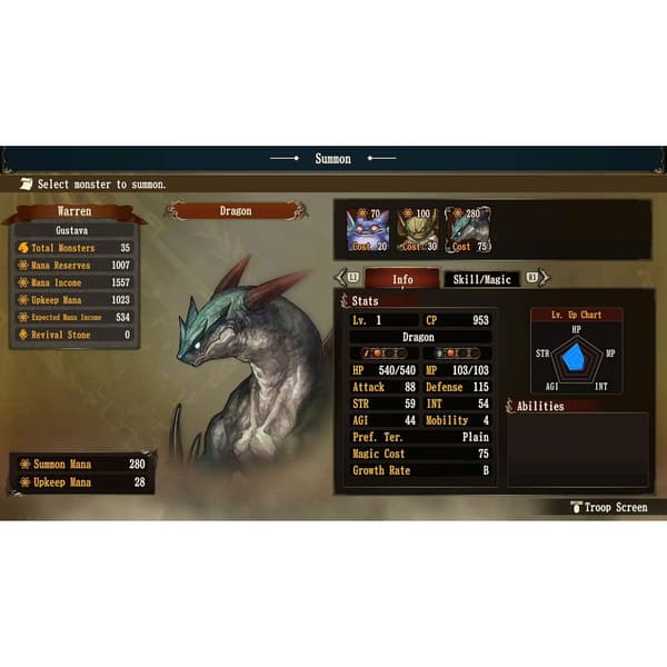 Brigandine Playstation 4 PS4