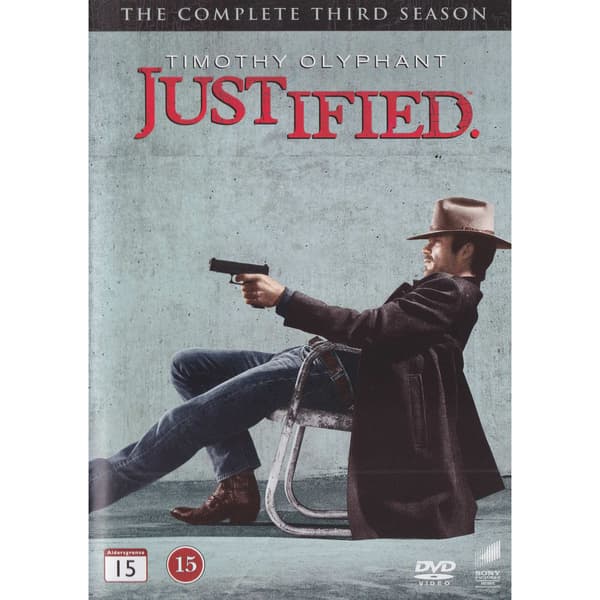 Justified The Complete Third Season DVD (Brukt)