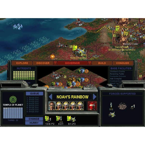 Sid Meiers Alpha Centauri PC CD (Brukt)