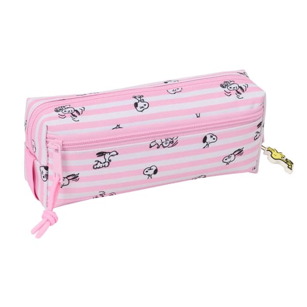 Snoopy triple pencil case