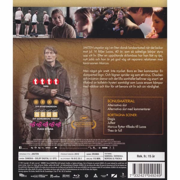 Jakten Blu-Ray (Brugt)