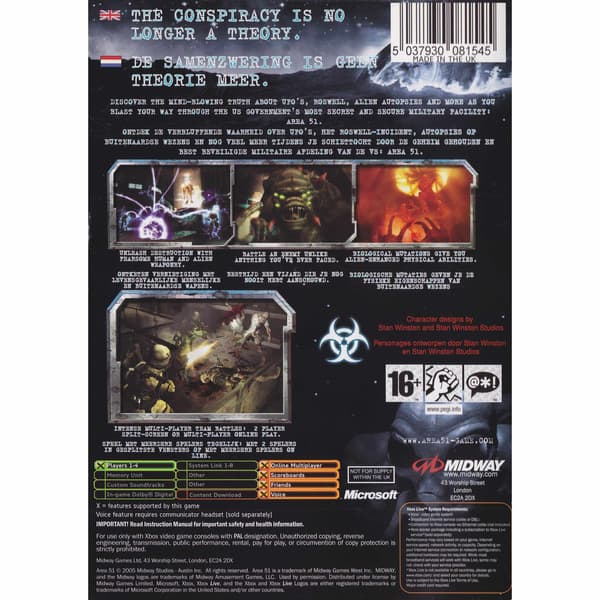 Area 51 Xbox (Brukt)
