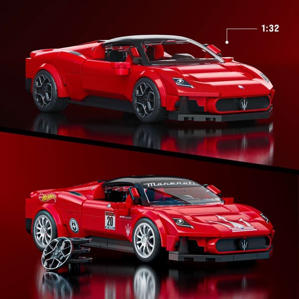 Hot Wheels Maserati MC20 Speed construction set