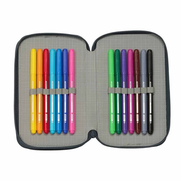 Real Madrid 25/26 double pencil case 29pcs