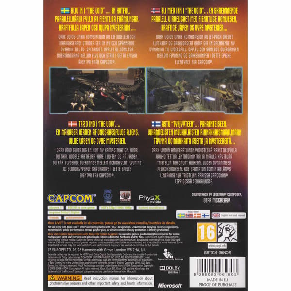 Dark Void Xbox 360 Nordic (Begagnad)