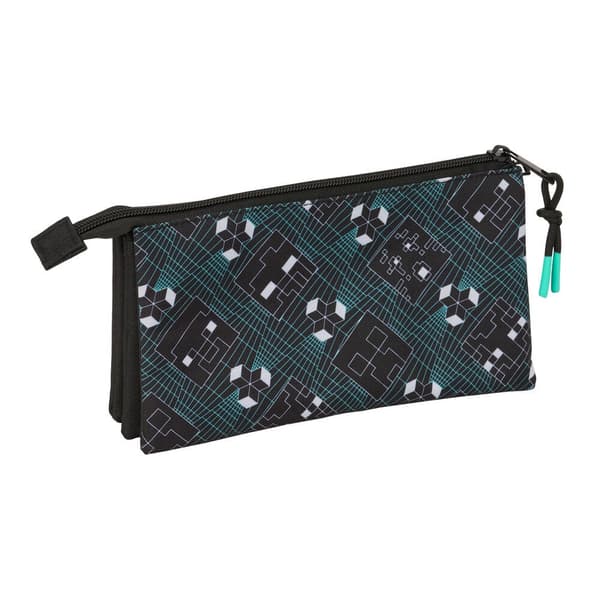 Minecraft Screen triple pencil case