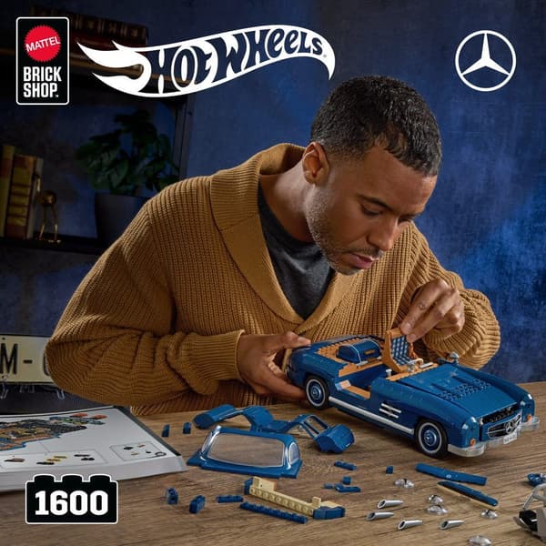Hot Wheels Mercedes 300SL Premium construction set