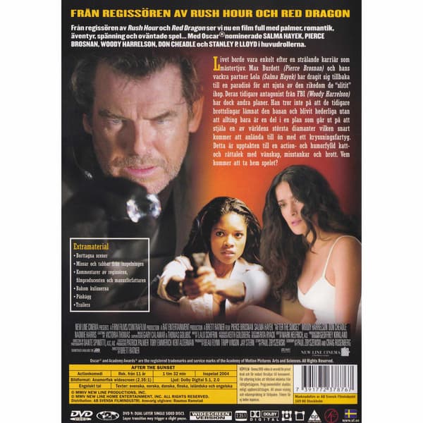 After the Sunset DVD (Brukt)