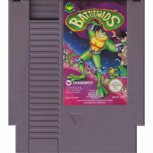 Battletoads Nintendo NES SCN (Käytetty)