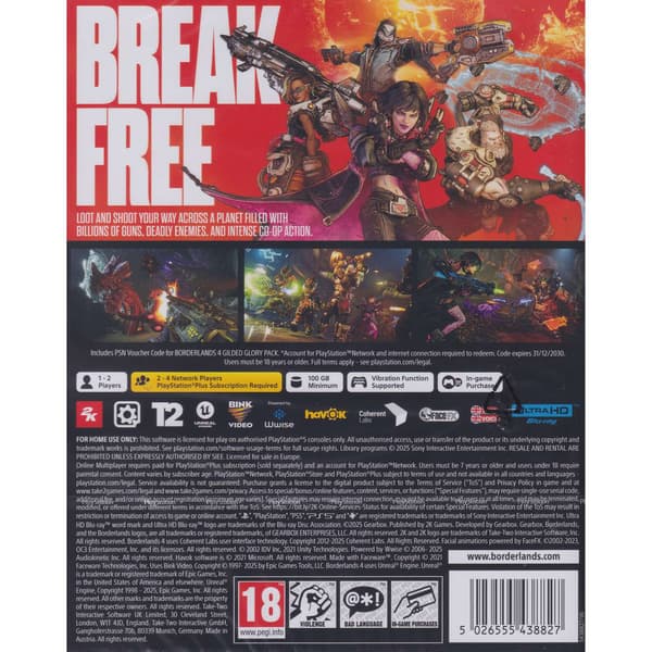 Borderlands 4 Playstation 5 PS5