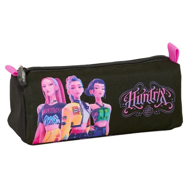 Kpop Demon Hunters black pencil case