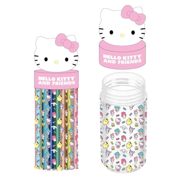 Hello Kitty pot pencil case