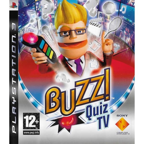 Buzz Quiz TV Playstation 3 PS3 Bundle Copy (Brugt)