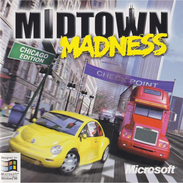 Midtown Madness Chicago Edition PC CD (Brukt)