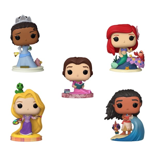 POP pack 5 figures Disney Princess
