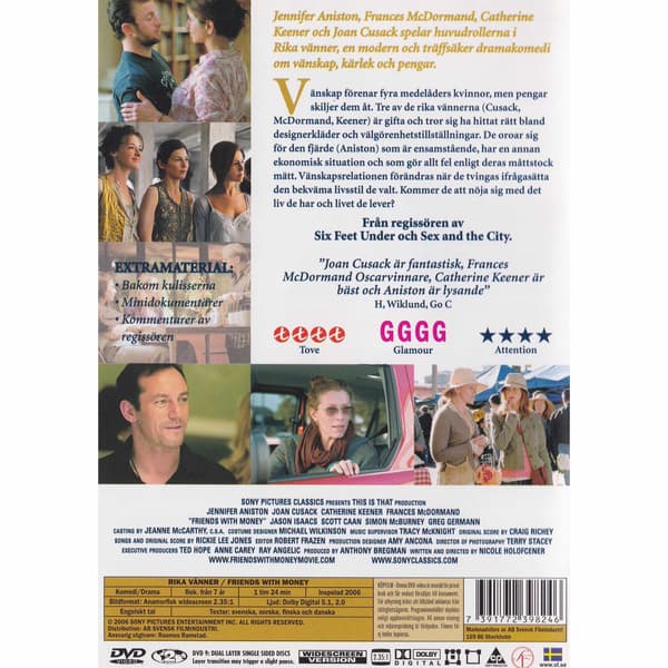 Rika vännner DVD (Brugt)