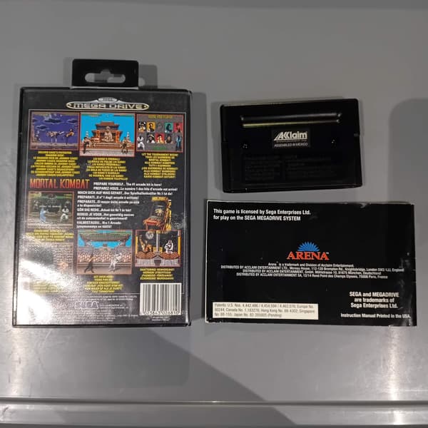 Mortal Kombat Sega Mega Drive (Begagnad)