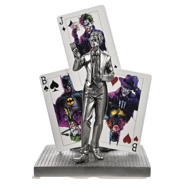 DC Comics Batman & Joker Stack Of Cards figure