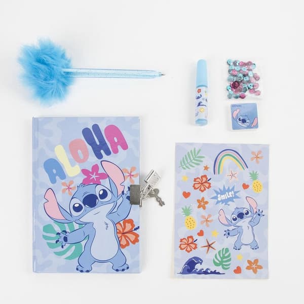 Disney Stitch Diary set