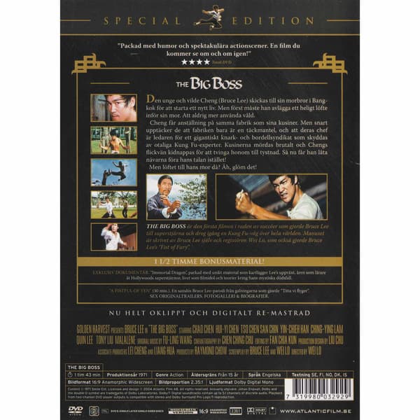 The Big Boss DVD (Brukt)
