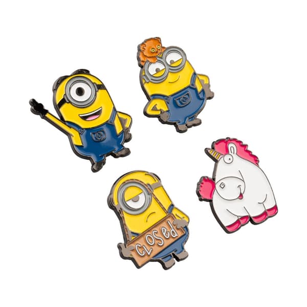 Minions set of 4 pins
