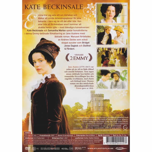 Emma DVD (Käytetty)