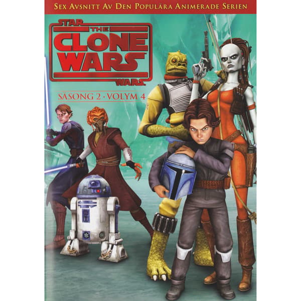 Star Wars The Clone Wars Säsong 2 Volym 4 DVD (Brukt)