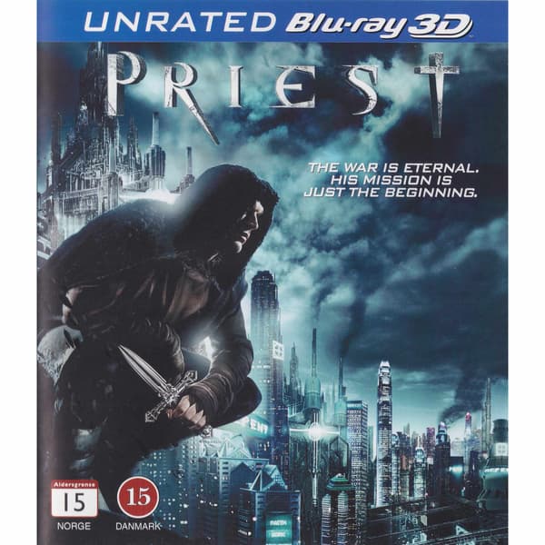 Priest Blu-Ray 3D (Käytetty)