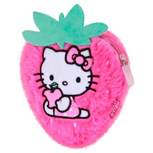 Hello Kitty Strawberry plush purse