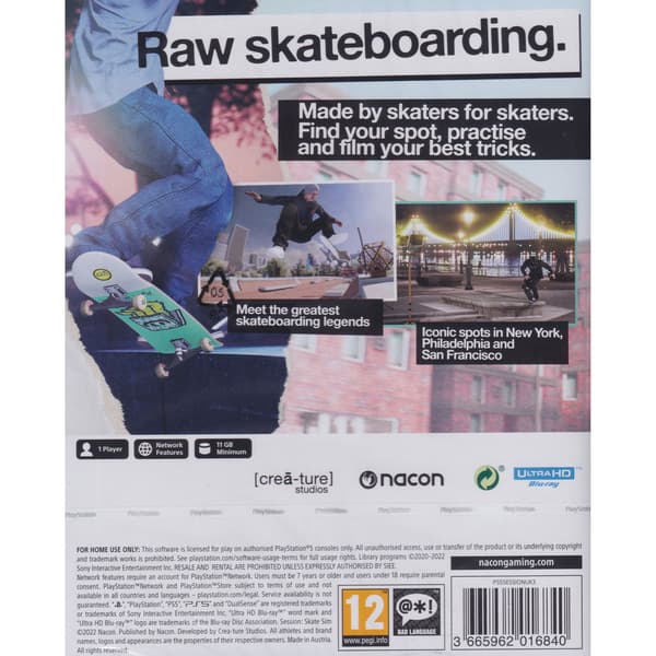 Session Skate Sim Playstation 5 PS5