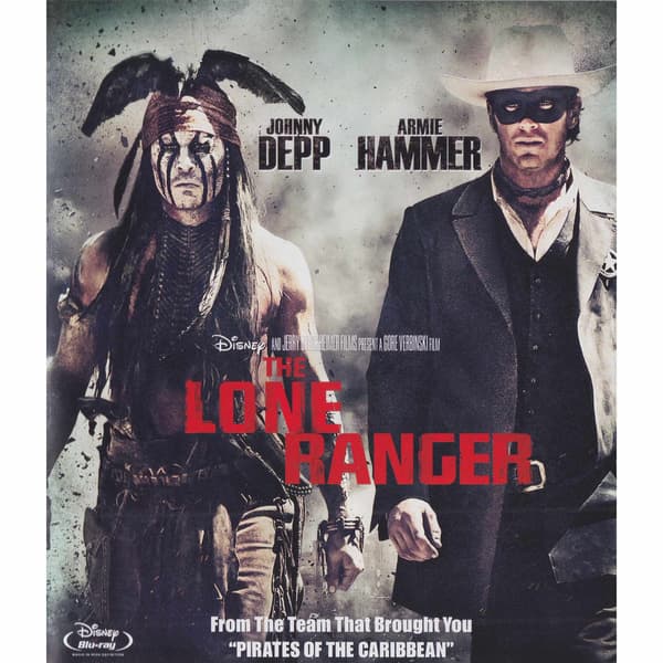 The Lone Ranger Blu-Ray (Käytetty)