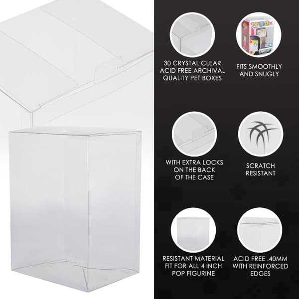 Funko Pop Skyddsbox Box Protector 20-pack