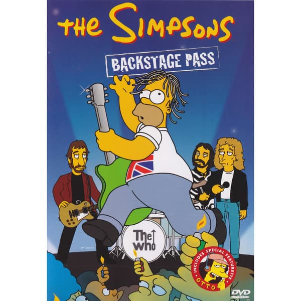 The Simpsons Backstage Pass DVD (Brugt)