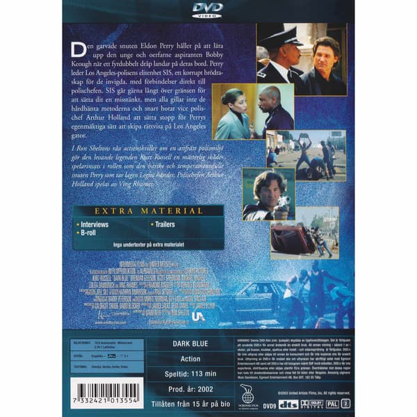 Dark Blue DVD (Brugt)