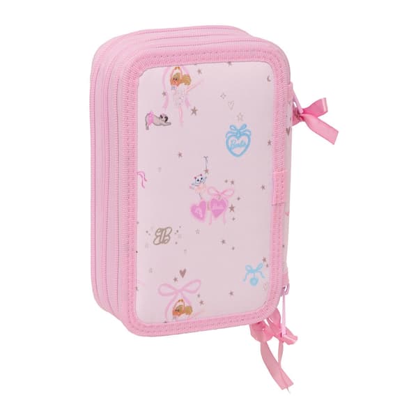 Barbie Ballet triple pencil case 37pcs