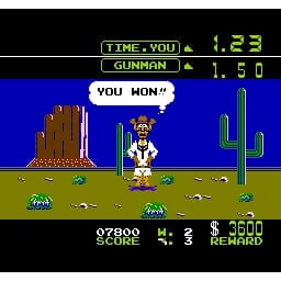 Wild Gunman Nintendo NES (Brukt)