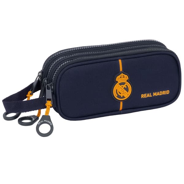 Real Madrid triple pencil case