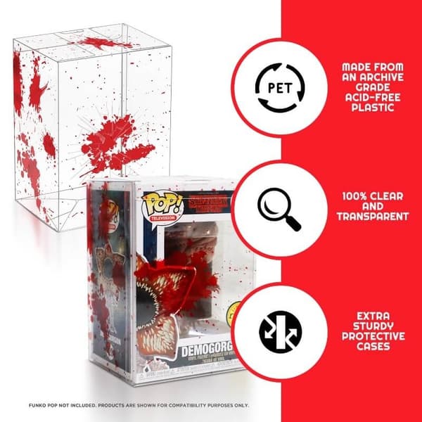 Funko Pop Box Protector Bullets and Blood Effect 10-pack