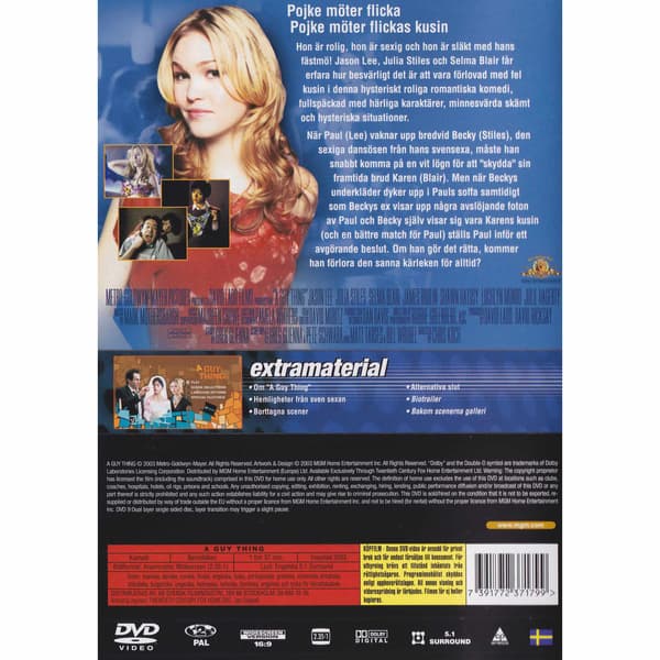 A Guy Thing DVD (Brugt)