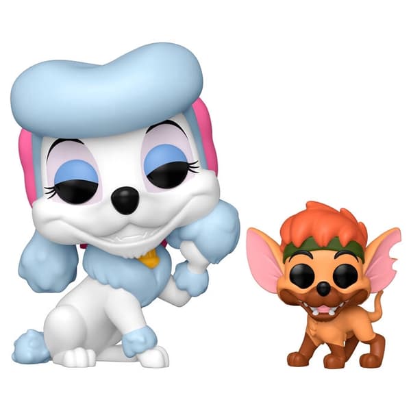 POP figure Disney Oliver & Company Georgette with Tito