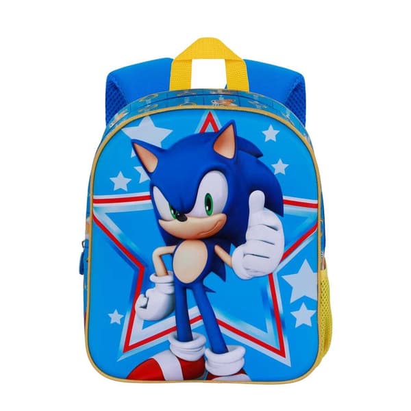 Sonic the Hedgehog Star 3D backpack 31cm