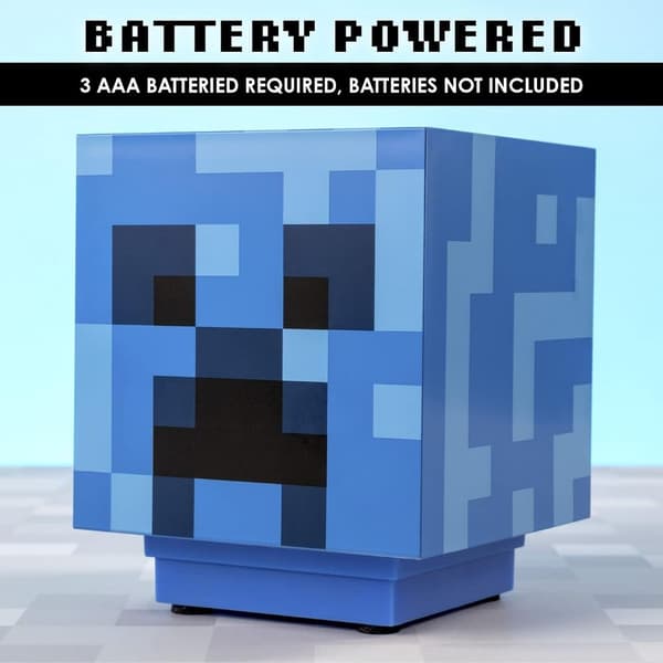 Minecraft  Charged Creeper 3D sound lamp