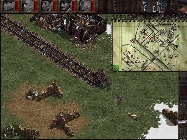 Commandos Behind Enemy Lines PC CD (Brugt)