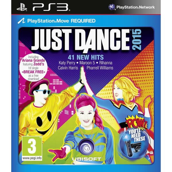 Just Dance 2015 Playstation 3 PS3 Move